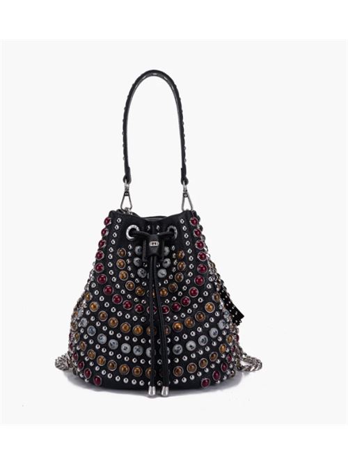 andromeda stones bucket synt.tumbled LA CARRIE | 152M-EM-308-TSBBLACK